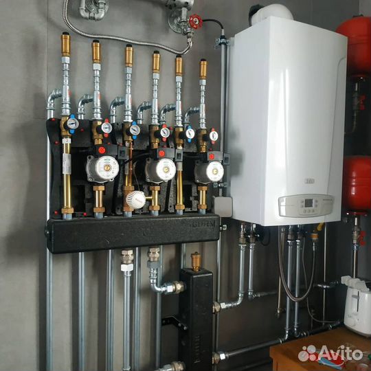 Монтаж систем отопления, водоснабжения в Воронеже