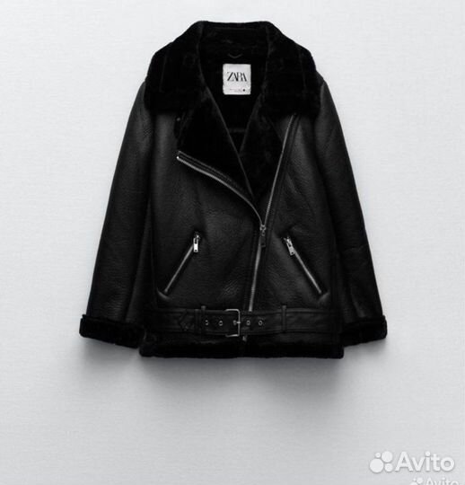 Дубленка zara