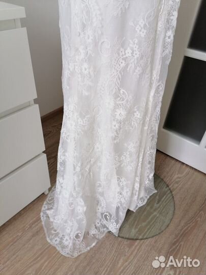 Свадебное новое платье аристократичный англ. стиль