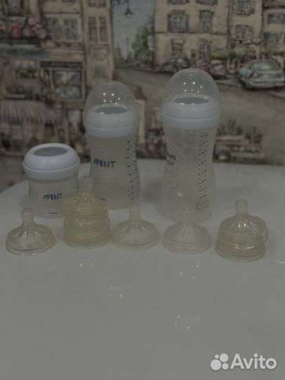 Бутылочки avent natural