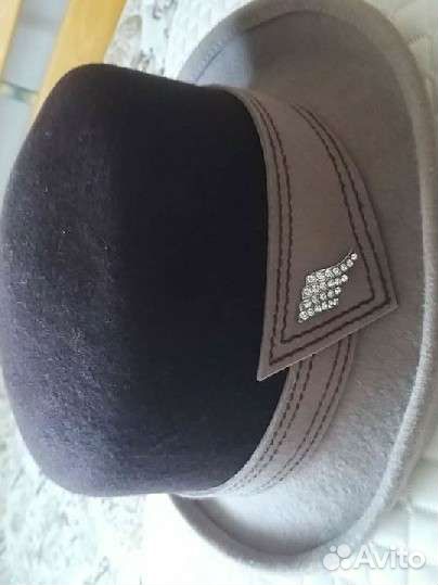 Шляпа фетровая женская