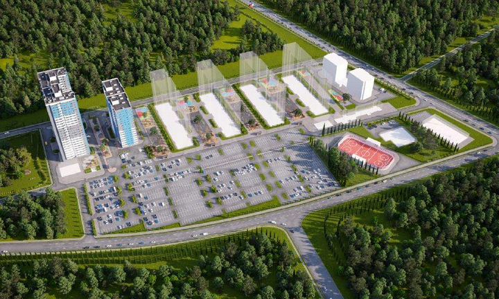 2-к. квартира, 53,8 м², 12/25 эт.