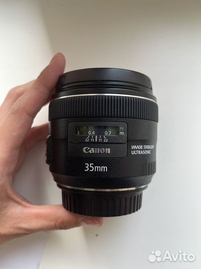 Объектив canon ef 35mm f2