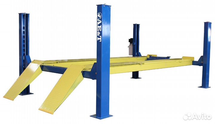 Подъемник четырехстоечный F5.5-4 AE&T (380B)