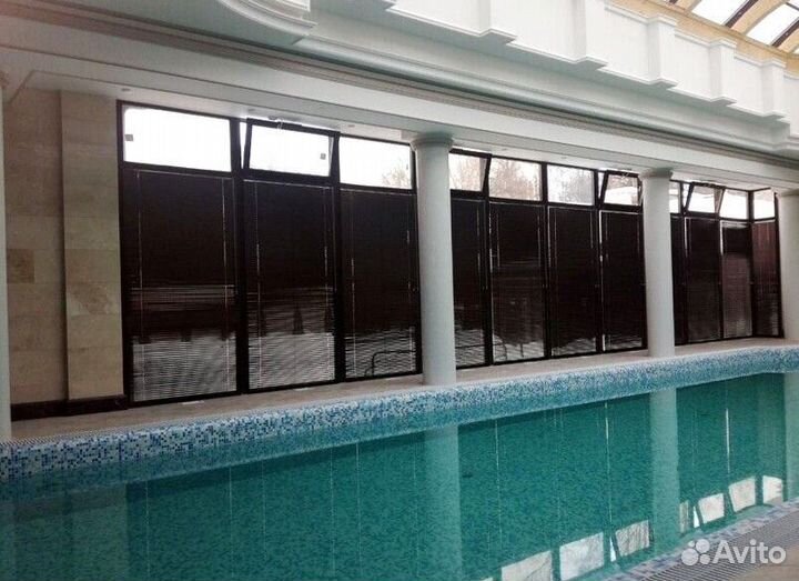 Жалюзи с электроприводом. Доставка и установка