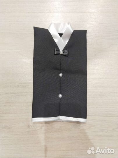 Украшение на бутылку свадебное