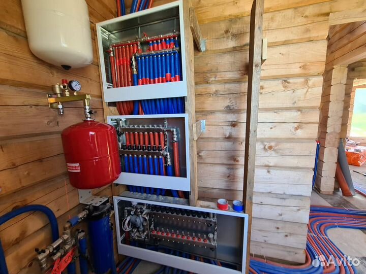 Монтаж систем отопления, водоснабжения,канализации