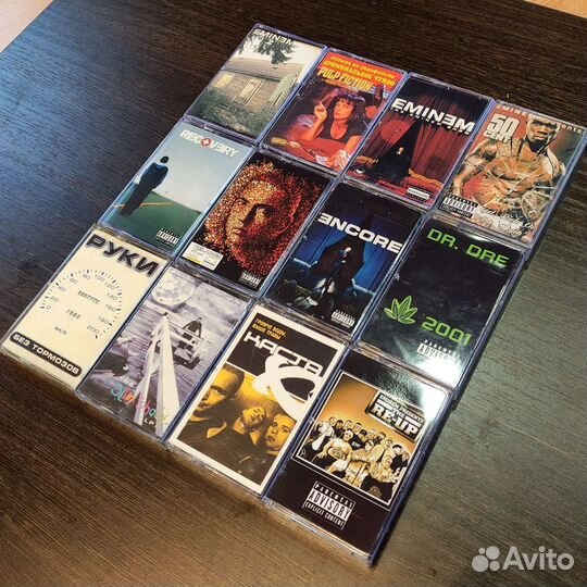 Аудиокассеты Eminem Dr Dre Каста Pulp Fiction