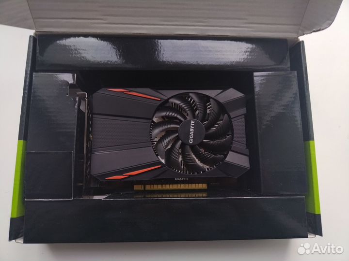 Видеокарта Gigabyte GeForce GTX 1050 Ti 4 гб