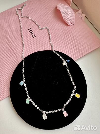 Колье Tous mini color