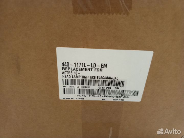 Фара Mercedes Actros MP3 левая