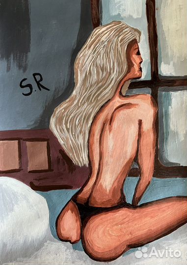 Картина акрил в рамке