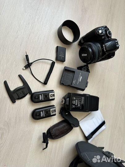 Зеркальный фотоаппарат Nikon d3100 и комплект