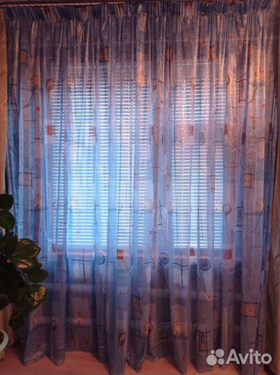 Шторы тюль бу