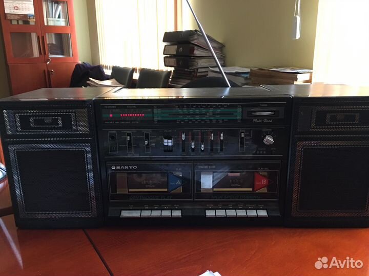 2 кассетный магнитофон sanyo MTW5