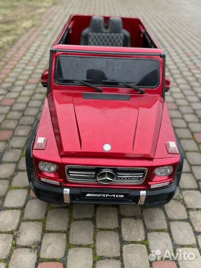 Детский электромобиль mercedes benz g63 amg