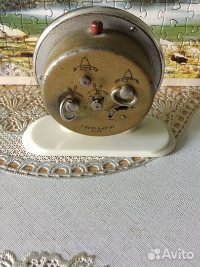 Часы будильник Дружба СССР