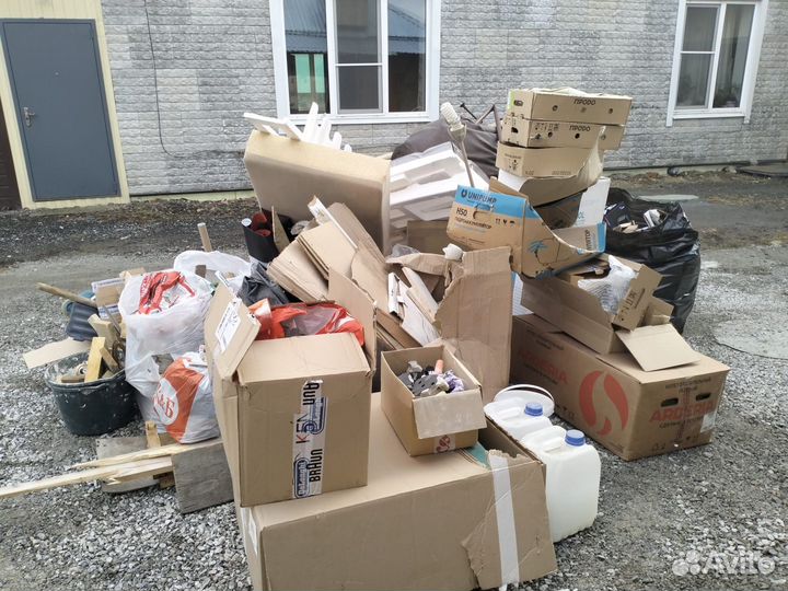 Вывоз мусора газель