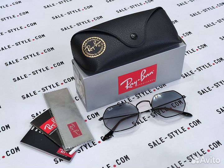 Восьмиугольные очки Ray Ban Octagonal, оригинал