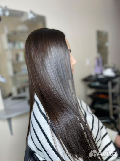 Кератин ботокс волос