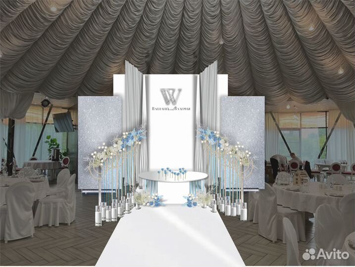 Оформление свадеб, свадебный декор, фотозоны