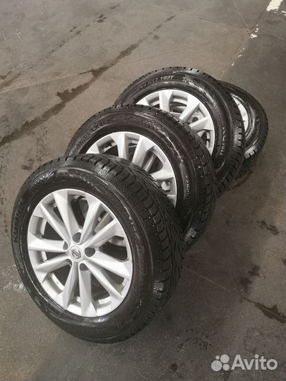 Колеса на Nissan qashqai r17 как новые