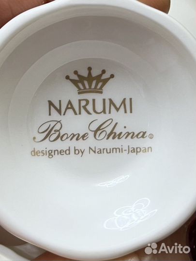 Narumi Чайный сервиз белый премиум класса