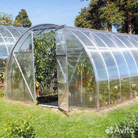 Теплица оцинкованная из поликарбоната