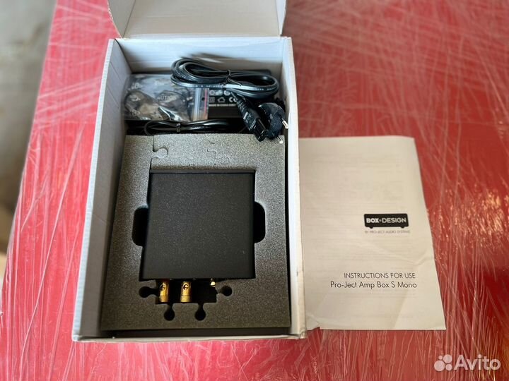 Усилитель звука Pro-Ject Amp Box S Mono black