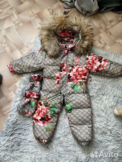 Комбензон на девочку 65-75 см на весну