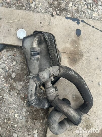 Радиатор масляный audi A7 A4 A6 A8 теплообменник