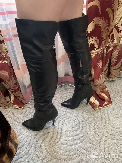 Сапоги ботфорты