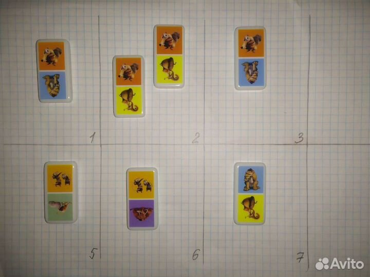 Татаки Фишки Чипикао Домино Треснутые