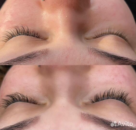 Наращивание ресниц на дому