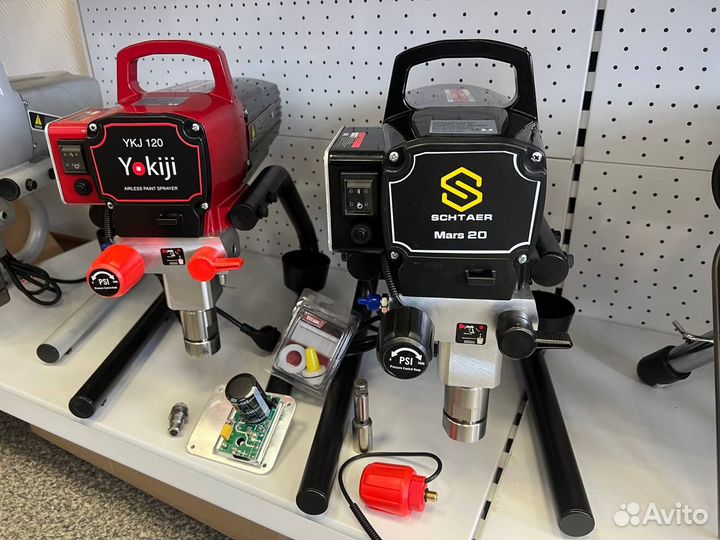 Запчасти на окрасочное оборудование Yokiji 120