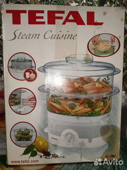Пароварка tefal двухъярусная