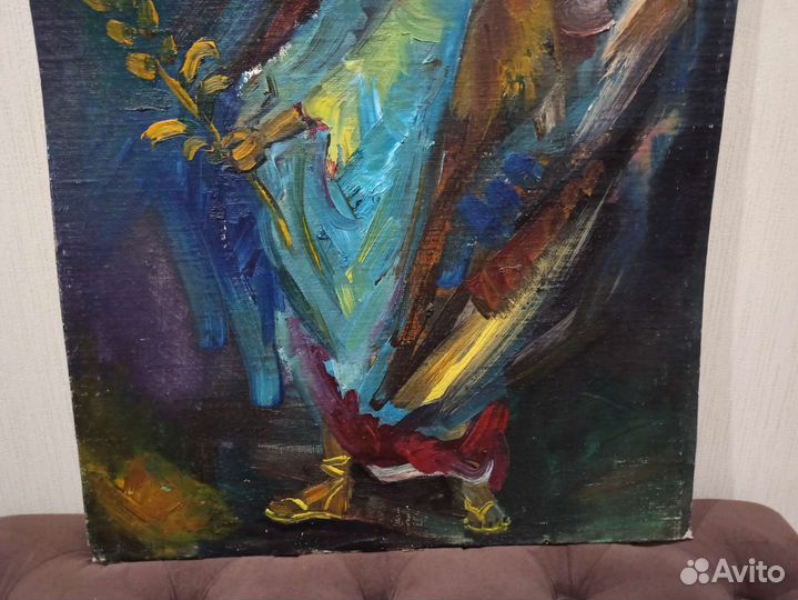 Картина, Коваленко А.Ф., Благовещение, 90г