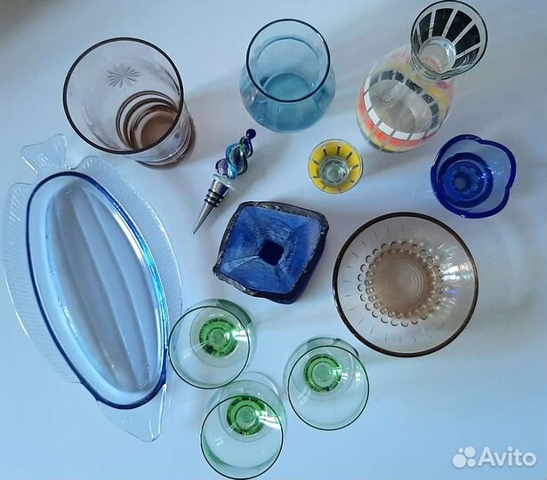 Цветное стекло СССР