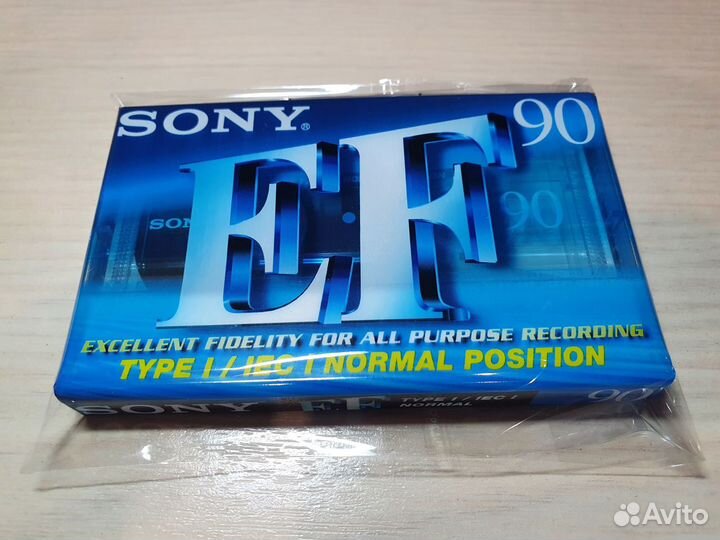Аудиокассеты Sony EF 60, EF 90, Sound Breeze CR-90