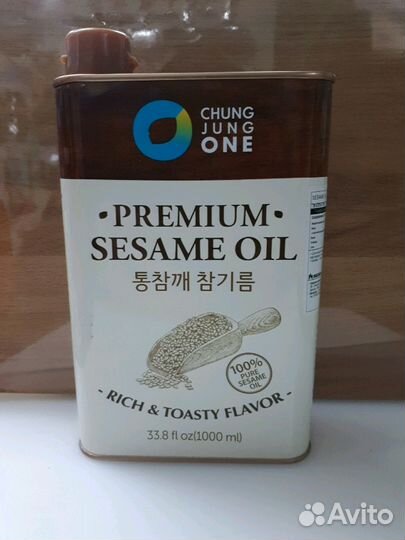 Кунжутное масло в ассортименте