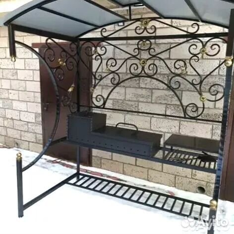 Мангал С крышей