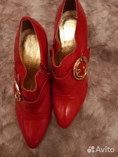 Ботильоны натуральная кожа 40