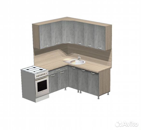 Кухня угловая