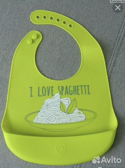 Нагрудник/слюнявчик Happy baby