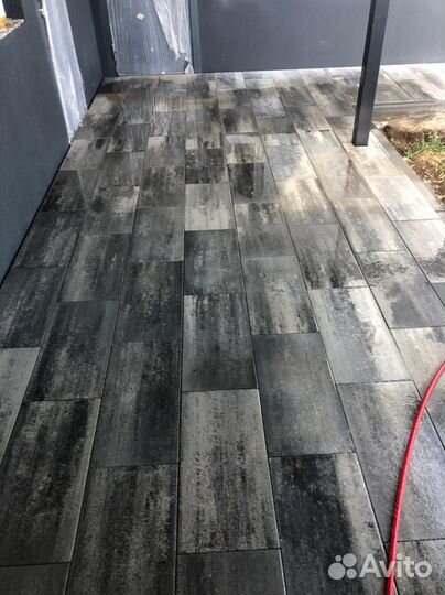 Укладка брусчатки