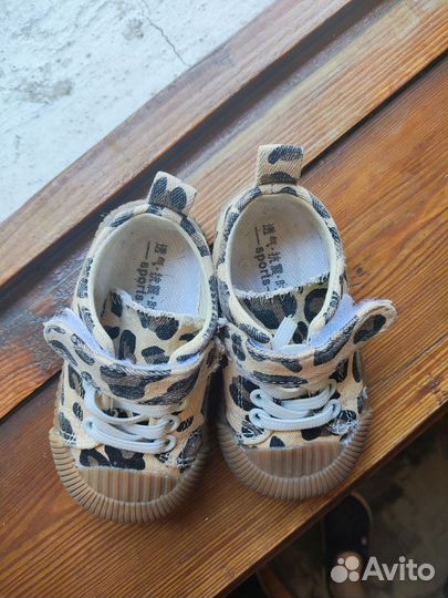 Кеды для девочки 20 размер