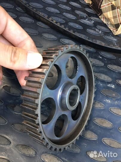 Верхний и нижний шкиф грм granta