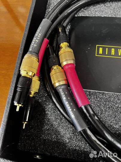 Nirvana Audio rca-rca cables