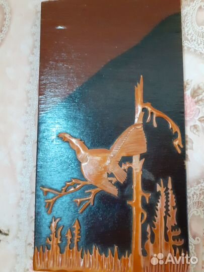 Панно из дерева СССР