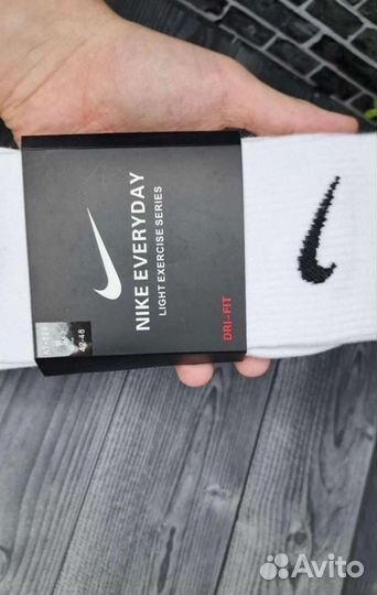 Носки Nike высокие x3